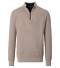 CASAMODA maglia cotone zip taglie forti uomo 454479