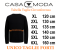 CASAMODA maglia cotone zip taglie forti uomo 454479