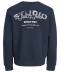 JACK&JONES felpa cotone felpato taglie forti uomo 12285534