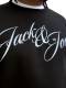 JACK&JONES felpa cotone felpato taglie forti uomo 12288166