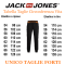 JACK&JONES pantalone tuta felpato taglie forti uomo 12279626