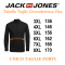 JACK&JONES camicia lino taglie forti uomo 12278450