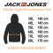 JACK&JONES felpa garzata taglie forti uomo 12275929