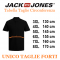 JACK&JONES polo manica corta taglie forti uomo 12143859