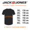 JACK&JONES tshirt taglie forti uomo 12275775
