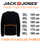JACK&JONES felpa felpata taglie forti uomo 12248198