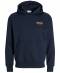 JACK&JONES felpa cotone felpato taglie forti uomo 12259848