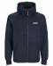 JACK&JONES felpa cappuccio tecnica taglie forti uomo 12265238