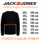 JACK&JONES maglia mezza zip taglie forti uomo 12265737