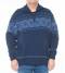 MAXFORT maglia lana mezza zip taglie forti uomo 6116