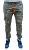 BLOCCO38 pantalone cargo taglie forti uomo B38421
