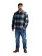 PETROL camicia flanella taglie forti uomo 4170